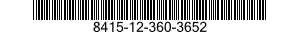 8415-12-360-3652 COVER,FIREMAN'S COAT,HEAT PROTECTIVE 8415123603652 123603652