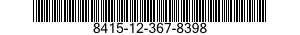 8415-12-367-8398 COVERALLS,FLYERS' 8415123678398 123678398
