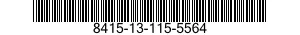8415-13-115-5564 COVER,HELMET,CAMOUFLAGE PATTERN 8415131155564 131155564