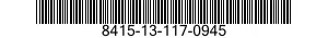 8415-13-117-0945 TROUSERS,DISPOSABLE 8415131170945 131170945