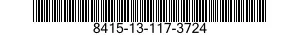 8415-13-117-3724 GLOVES,FIREMEN'S 8415131173724 131173724