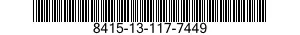 8415-13-117-7449 LINER,COLD WEATHER COAT 8415131177449 131177449