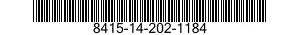8415-14-202-1184 TROUSERS,COMBAT 8415142021184 142021184