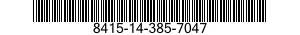 8415-14-385-7047 COVERALLS,SAFETY,INDUSTRIAL 8415143857047 143857047