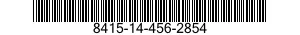 8415-14-456-2854 COVERALLS,TOXICOLOGICAL AGENTS PROTECTIVE 8415144562854 144562854