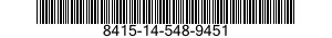 8415-14-548-9451 COVERALLS,FLYERS' 8415145489451 145489451