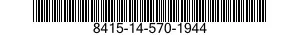 8415-14-570-1944 CLOTHING OUTFIT,NUCLEAR,BIOLOGICAL AND CHEMICAL CONTAMINANTS PROTECTIVE 8415145701944 145701944