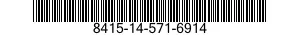 8415-14-571-6914 CLOTHING OUTFIT,NUCLEAR,BIOLOGICAL AND CHEMICAL CONTAMINANTS PROTECTIVE 8415145716914 145716914