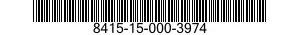 8415-15-000-3974 COVERALLS,DISPOSABLE 8415150003974 150003974