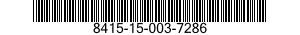 8415-15-003-7286 COVERALLS,FLYERS' 8415150037286 150037286