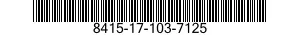 8415-17-103-7125 COVERALLS,COMBAT VEHICLE CREWMEMBER'S 8415171037125 171037125