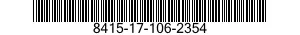 8415-17-106-2354 HAT,SUN 8415171062354 171062354