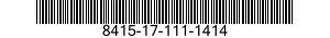 8415-17-111-1414 TRUNKS,SWIMMERS' 8415171111414 171111414