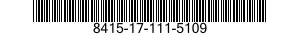 8415-17-111-5109 SMOCK,UTILITY 8415171115109 171115109