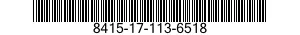 8415-17-113-6518 TROUSERS,NUCLEAR,BIOLOGICAL AND CHEMICAL CONTAMINANTS PROTECTIVE 8415171136518 171136518