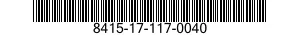 8415-17-117-0040 GLOVE INSERTS,COLD WEATHER 8415171170040 171170040