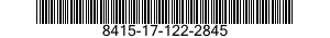 8415-17-122-2845 COVERALLS,SAFETY,INDUSTRIAL 8415171222845 171222845
