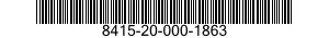 8415-20-000-1863 VEST,SURVIVAL 8415200001863 200001863