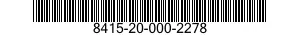8415-20-000-2278 TROUSERS,FLYERS' 8415200002278 200002278