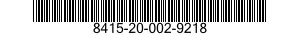 8415-20-002-9218 COVERALLS,UTILITY 8415200029218 200029218