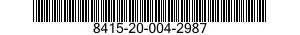 8415-20-004-2987 LINER,COLD WEATHER COAT 8415200042987 200042987