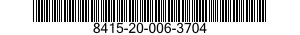 8415-20-006-3704 COVERALLS,FLYERS' 8415200063704 200063704