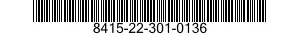8415-22-301-0136  8415223010136 223010136