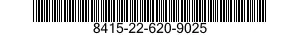 8415-22-620-9025 COVERALLS,CHEMICAL PROTECTIVE 8415226209025 226209025