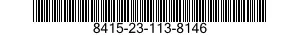 8415-23-113-8146 WORKMENS UNIFORM NO 8415231138146 231138146