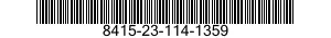 8415-23-114-1359 COVER,FIREMAN'S COAT,HEAT PROTECTIVE 8415231141359 231141359