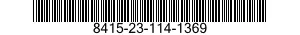 8415-23-114-1369 COVER,FIREMEN'S TROUSERS,HEAT PROTECTIVE 8415231141369 231141369