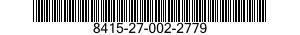8415-27-002-2779 COVERALLS,SAFETY,INDUSTRIAL 8415270022779 270022779