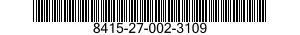 8415-27-002-3109 PARKA,COLD WEATHER 8415270023109 270023109