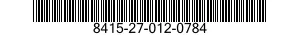 8415-27-012-0784 SWEAT SUIT 8415270120784 270120784