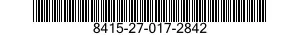 8415-27-017-2842 COVERALLS,SAFETY,INDUSTRIAL 8415270172842 270172842