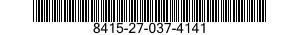 8415-27-037-4141 COVERALLS,SAFETY,INDUSTRIAL 8415270374141 270374141