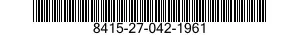 8415-27-042-1961 SMOCK,UTILITY 8415270421961 270421961