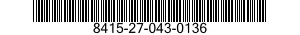 8415-27-043-0136 SUIT,MAN'S 8415270430136 270430136