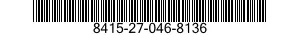 8415-27-046-8136 COVERALLS,SAFETY,INDUSTRIAL 8415270468136 270468136