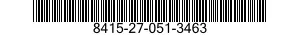 8415-27-051-3463 COVERALLS,FLYERS' 8415270513463 270513463