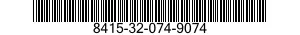 8415-32-074-9074 GLOVES,CHEMICAL PROTECTIVE 8415320749074 320749074