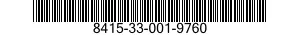 8415-33-001-9760 COVER,FIREMAN'S COAT,HEAT PROTECTIVE 8415330019760 330019760