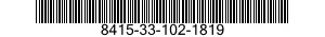 8415-33-102-1819 GLOVES,HEAT PROTECTIVE 8415331021819 331021819
