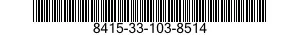 8415-33-103-8514 CLOTHING OUTFIT,SERVICE UNIFORM 8415331038514 331038514
