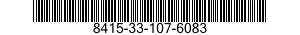 8415-33-107-6083 GLOVES,HEAT PROTECTIVE 8415331076083 331076083