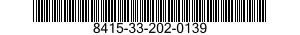 8415-33-202-0139 COVERALLS,FLYERS' 8415332020139 332020139