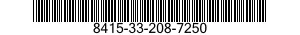 8415-33-208-7250 COVER,FIREMAN'S COAT,HEAT PROTECTIVE 8415332087250 332087250