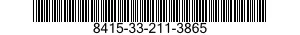 8415-33-211-3865 COVER,FIREMAN'S COAT,HEAT PROTECTIVE 8415332113865 332113865
