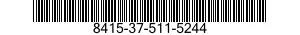 8415-37-511-5244 SPORTS WEAR,WOVEN 8415375115244 375115244