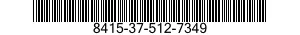 8415-37-512-7349 TROUSERS,CAMOUFLAGE PATTERN 8415375127349 375127349